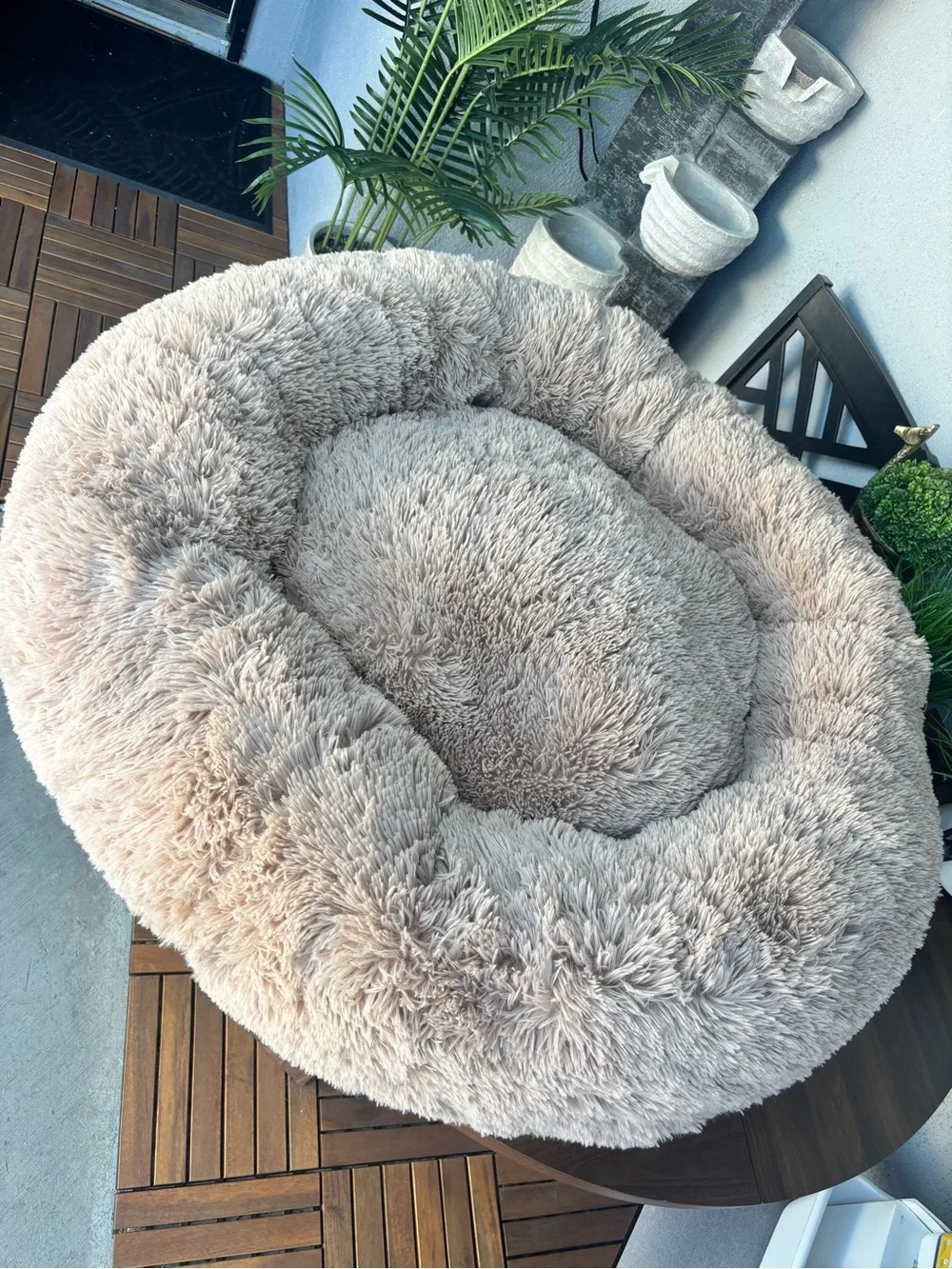 BEDSURE SUPER SOFT XLARGE ANTI ANXIETY PET BED 🐾🐾🐶✨🤎🌟